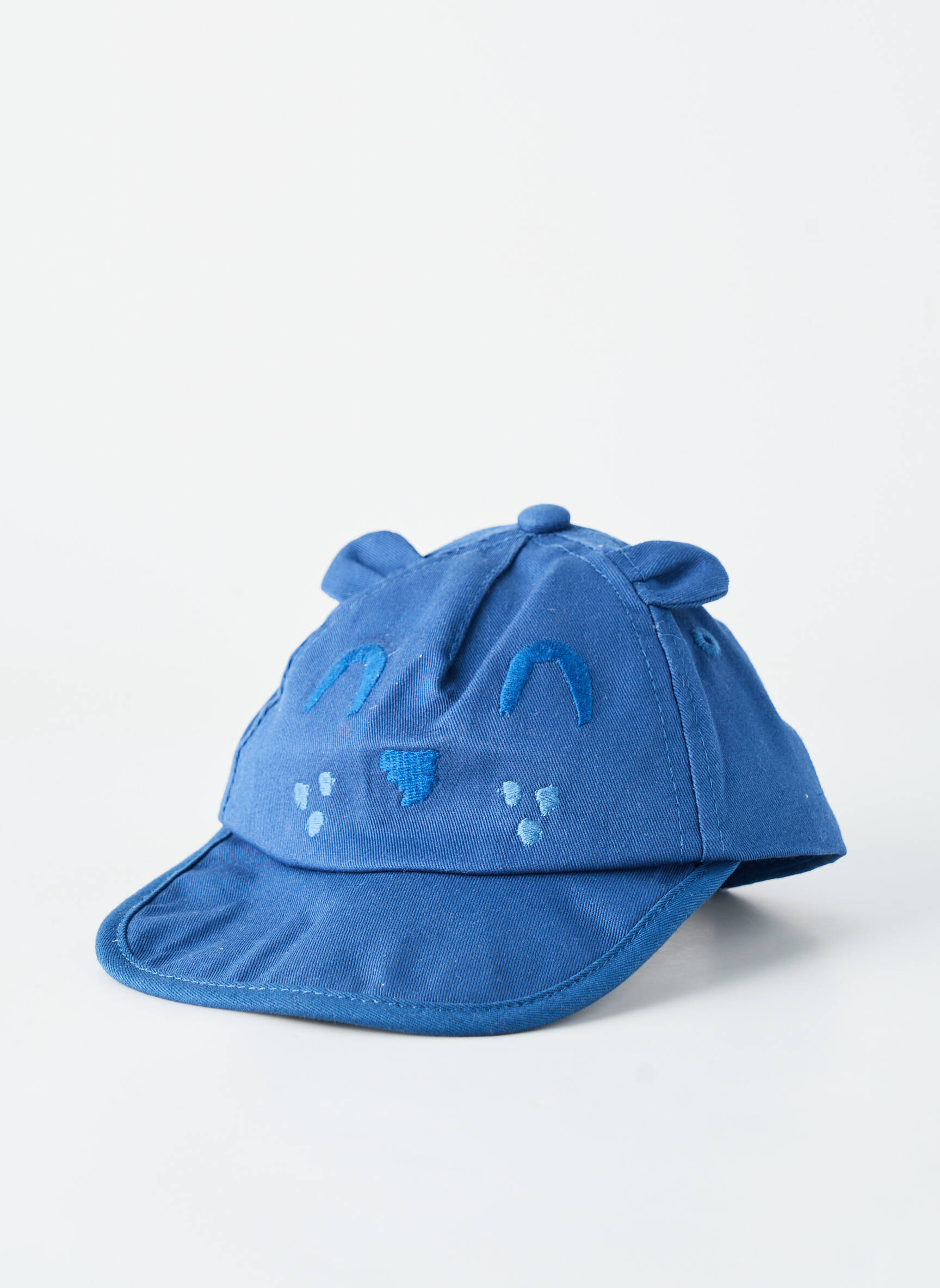Casquette fermeture scratch bleu MAYORAL garçon