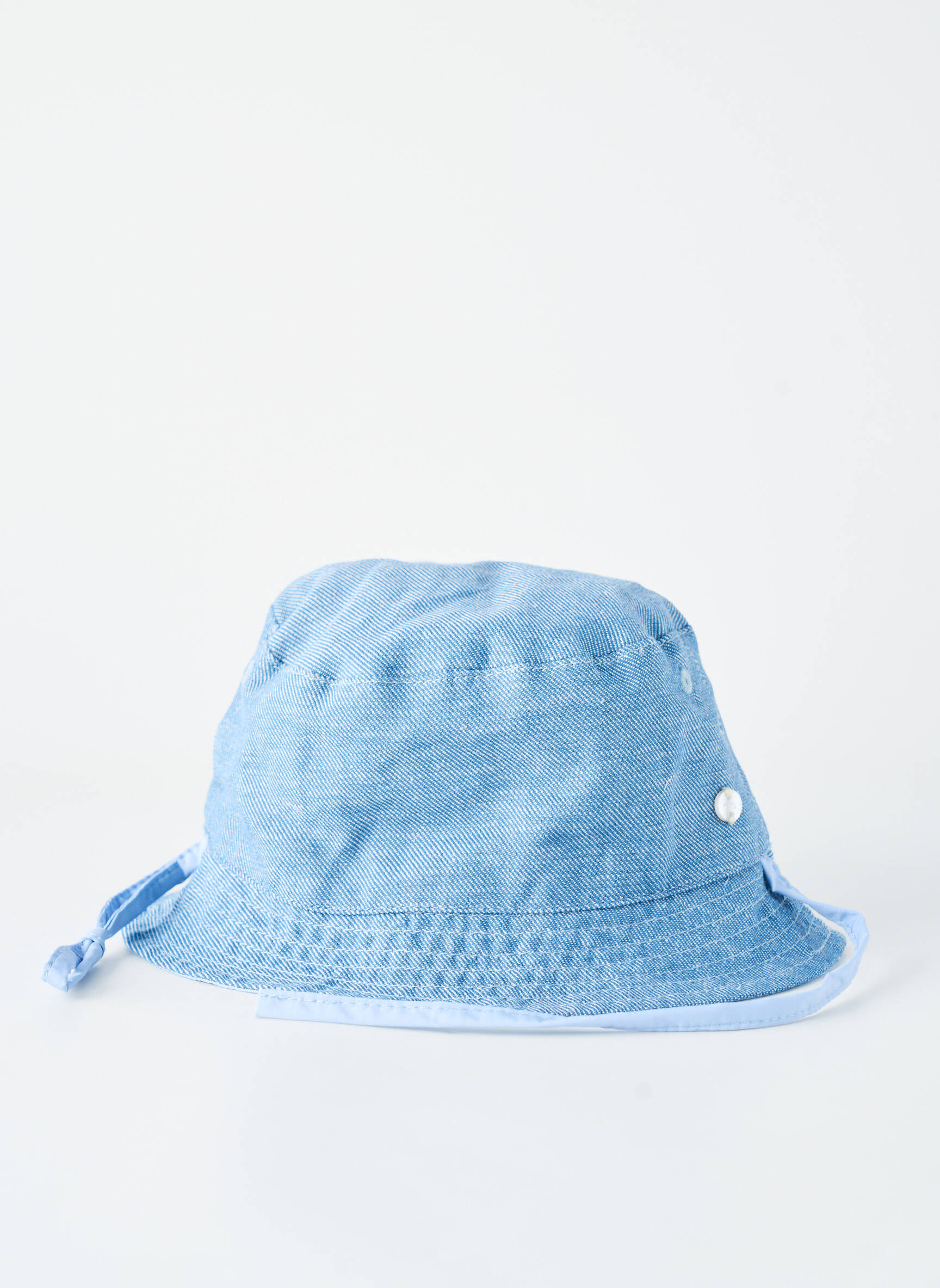 Chapeau fermeture liens à nouer bleu MAYORAL enfant