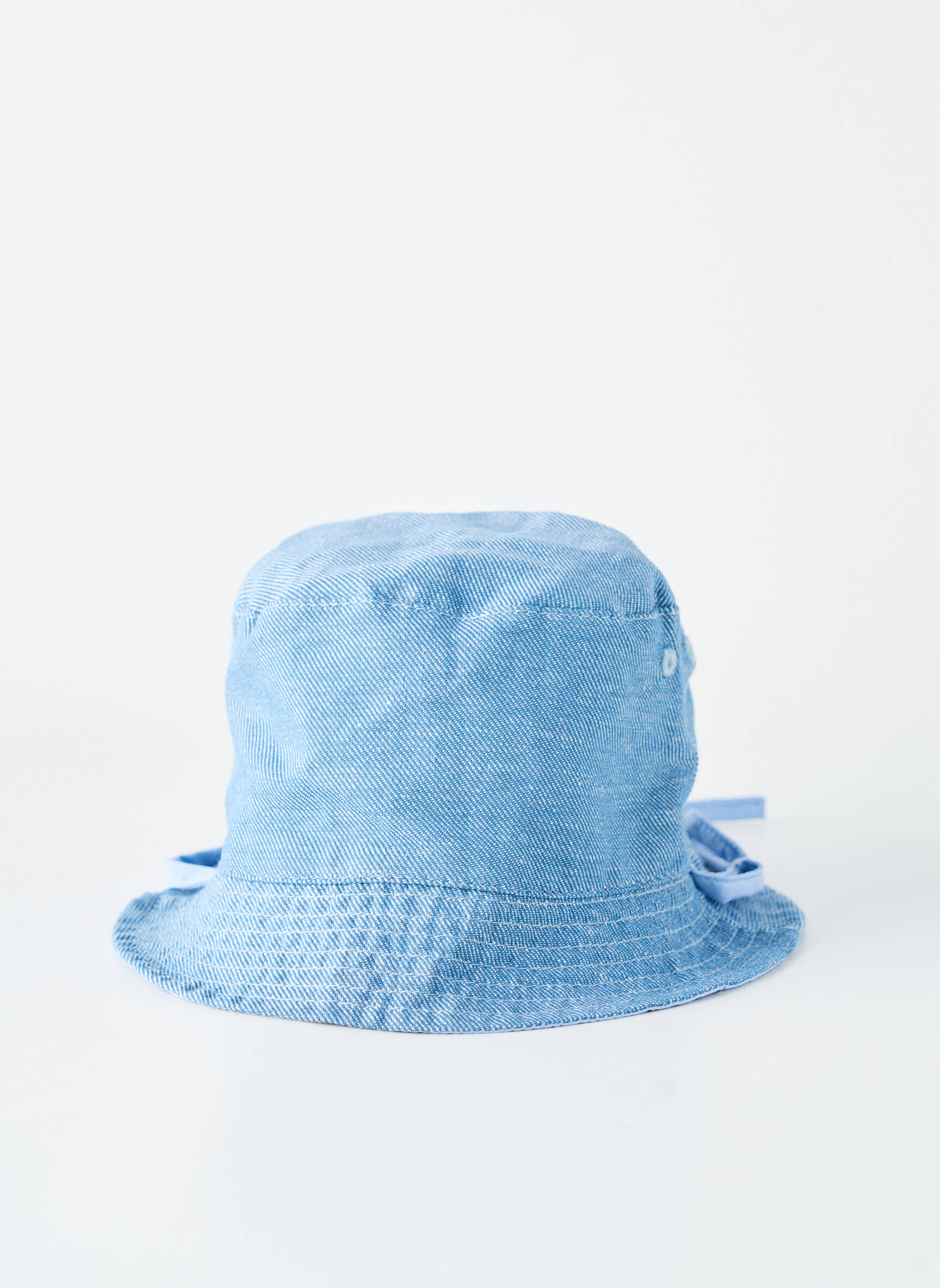 Chapeau fermeture liens à nouer bleu MAYORAL enfant