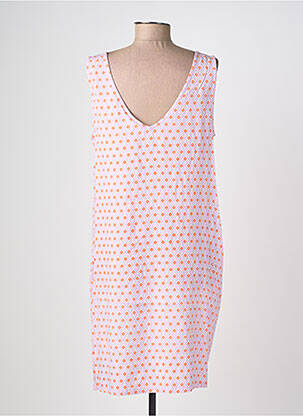 Robe mi-longue sans manche sans manche violet CREAM femme