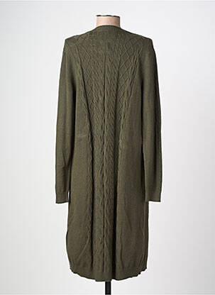 Gilet manches longues manches longues vert CREAM femme