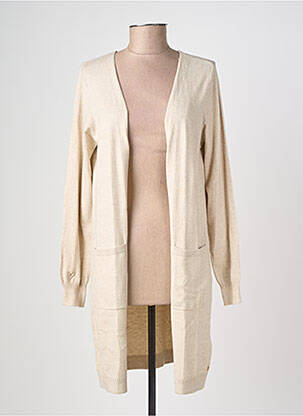 Gilet manches longues manches longues beige CREAM femme