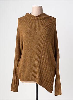 Pull manches longues manches longues marron LOLA ESPELETA femme