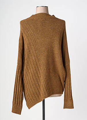 Pull manches longues manches longues marron LOLA ESPELETA femme