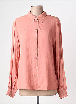 Chemisier coupe fluide manches longues rose CREAM femme
