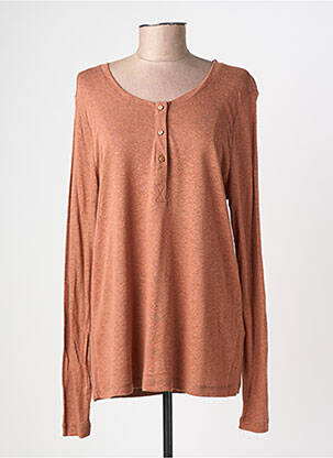 Top manches longues manches longues marron CREAM femme