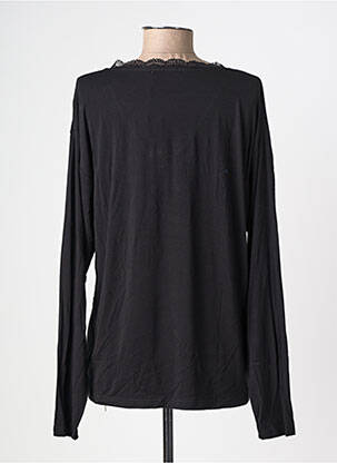 Top manches longues manches longues noir LOSAN femme