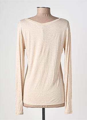Top manches longues manches longues beige LOLA ESPELETA femme