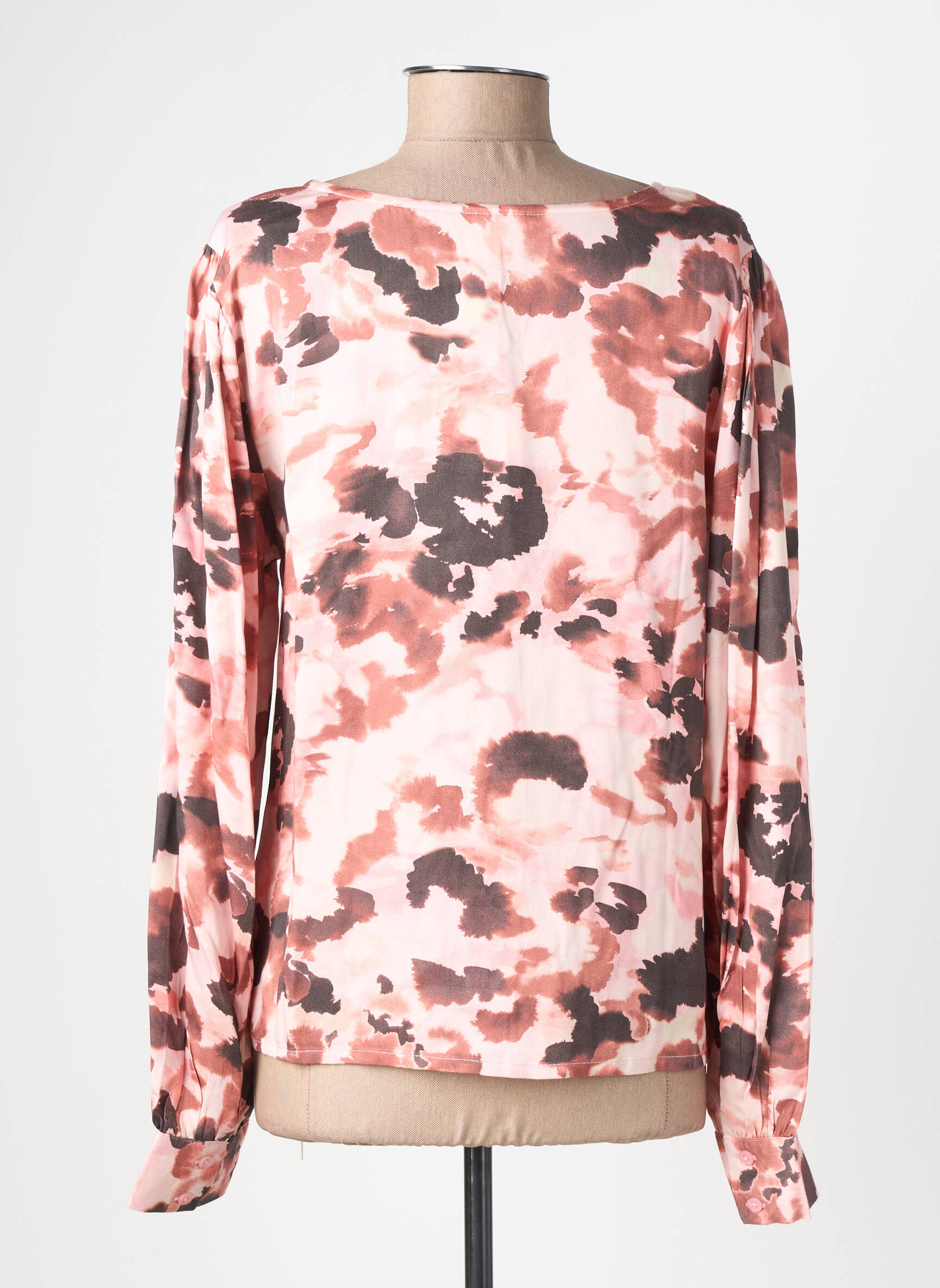 Top manches longues manches longues rose CREAM femme