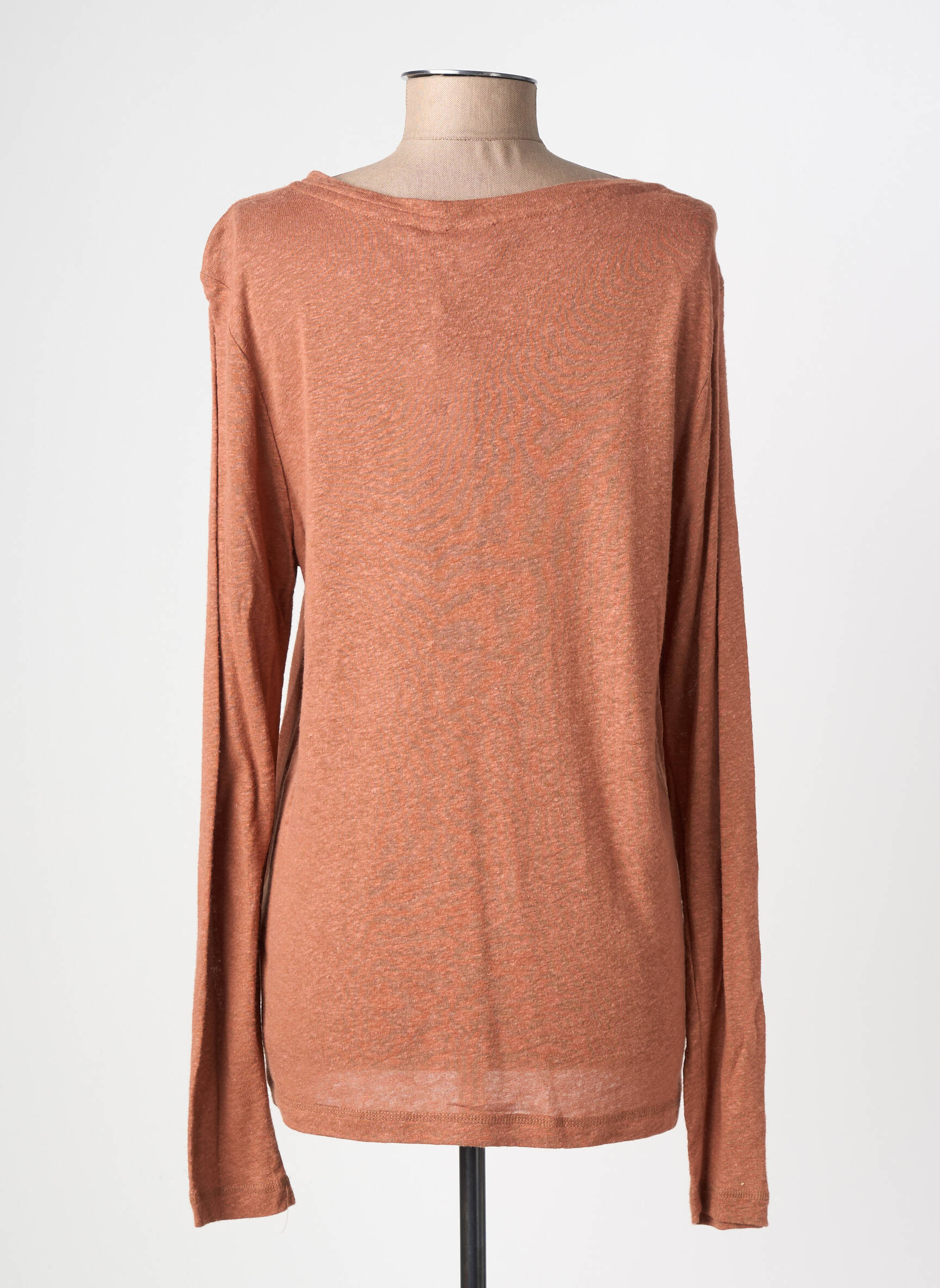 Top manches longues manches longues marron CREAM femme