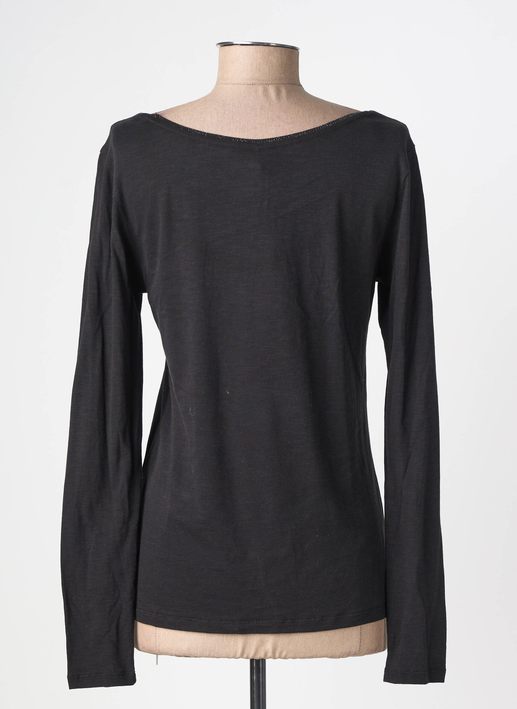 Top manches longues manches longues noir LOLA ESPELETA femme
