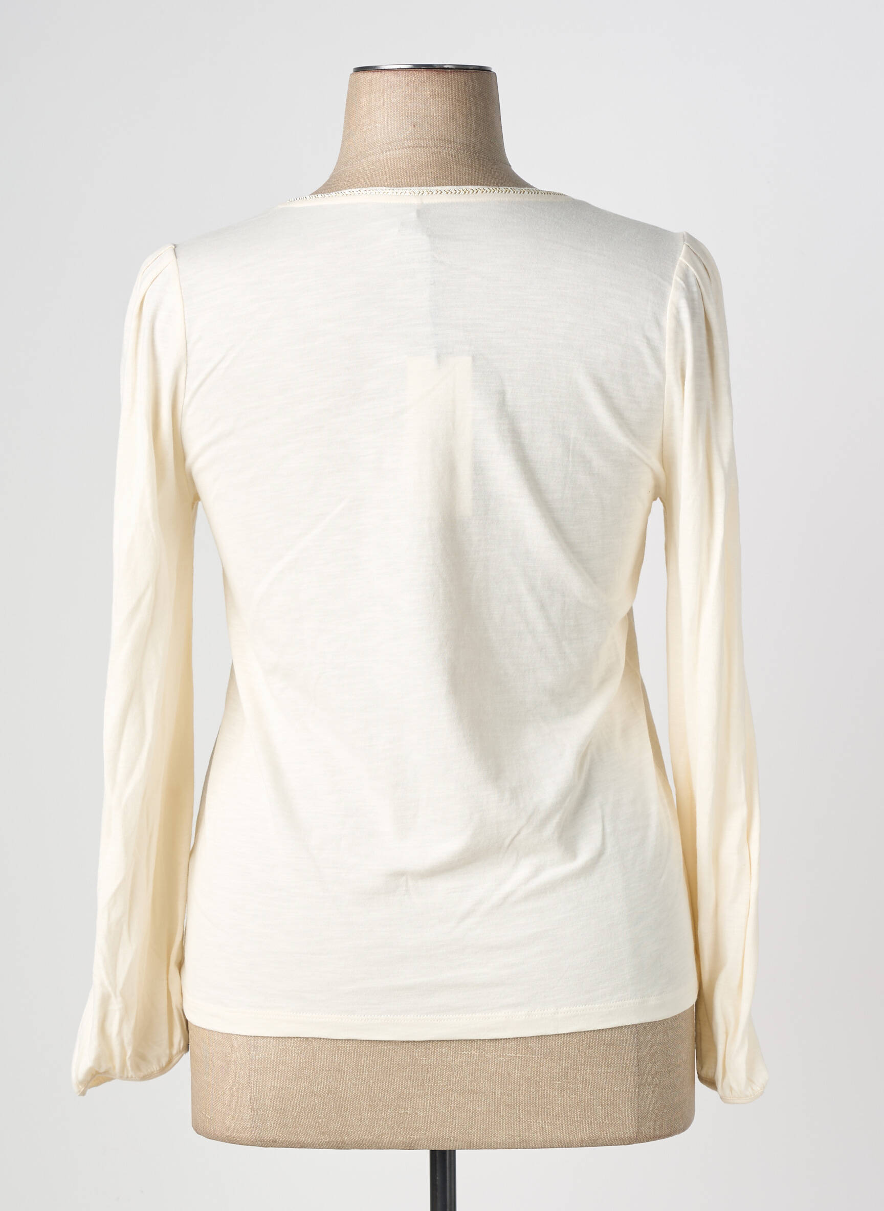 Top manches longues manches longues blanc LOLA ESPELETA femme