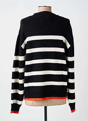 Pull resserrée sur le bas manches longues noir LOSAN femme