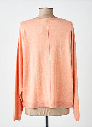 Pull resserrée sur le bas manches longues orange CREAM femme
