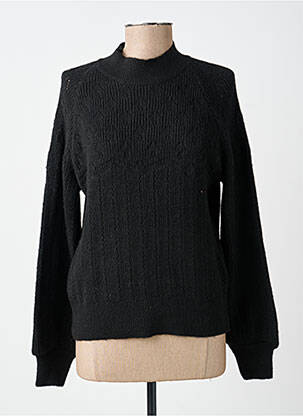 Pull resserrée sur le bas manches longues noir LOLA ESPELETA femme