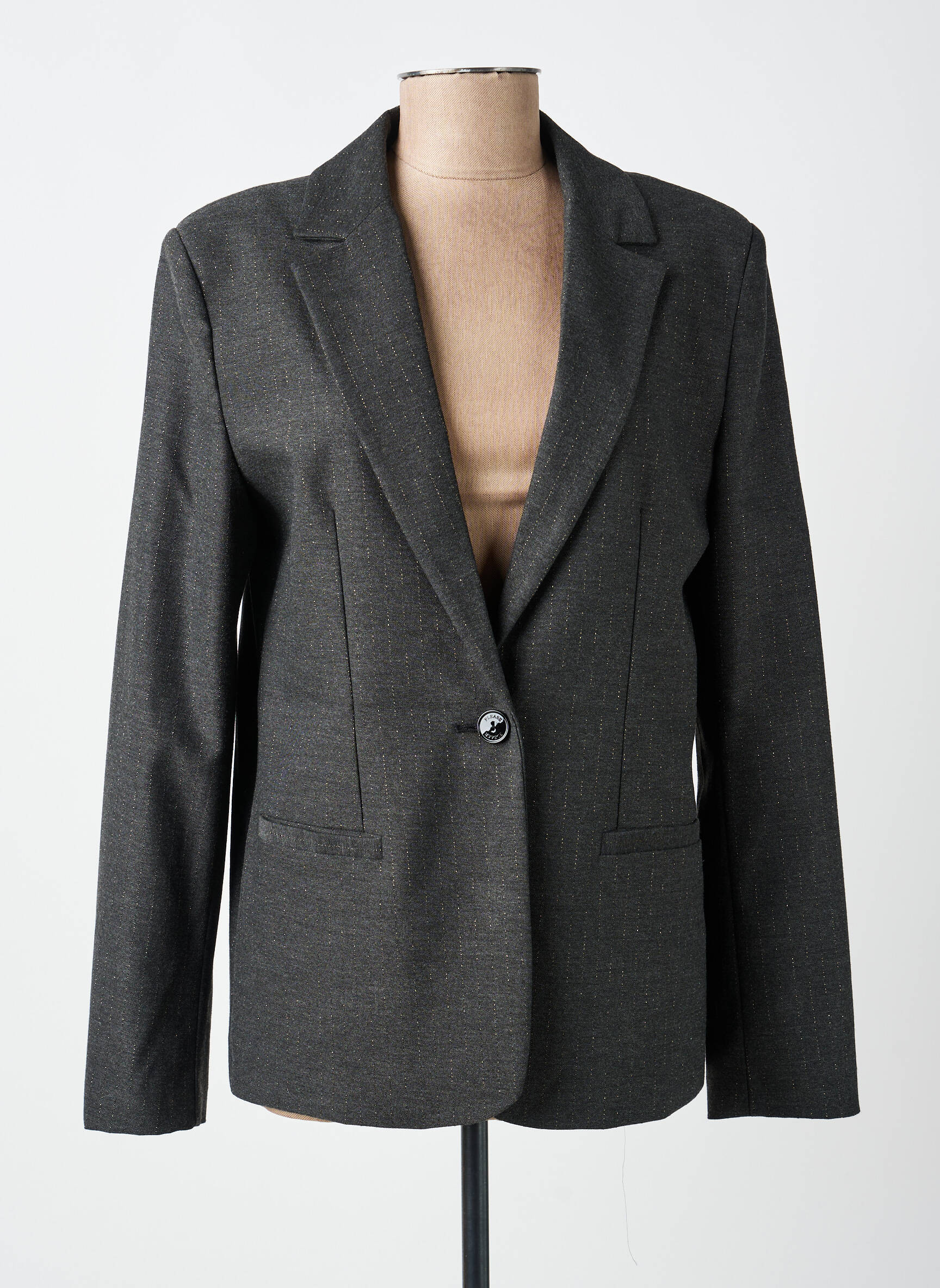Blazer poches gris PLEASE femme