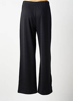 Pantalon large tissage popeline taille normale noir CREAM femme
