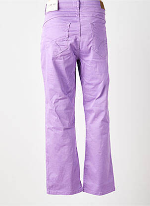 Jeans coupe slim tissage brut taille normale violet CREAM femme