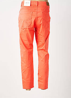 Jeans coupe slim tissage brut taille normale orange CREAM femme