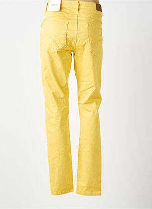 Jeans coupe slim tissage brut taille normale jaune CREAM femme