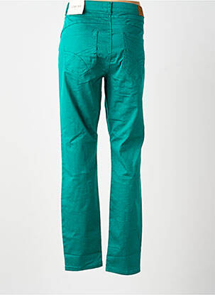 Jeans coupe slim tissage brut taille normale vert CREAM femme