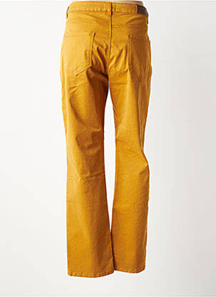 Jeans coupe droite stretch taille normale jaune LOLA ESPELETA femme