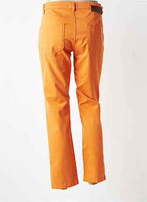 Jeans coupe slim stretch taille normale orange LOLA ESPELETA femme
