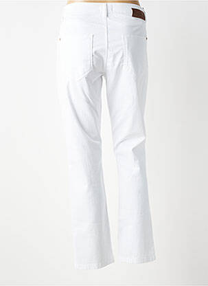 Jeans coupe slim stretch taille normale blanc LOLA ESPELETA femme