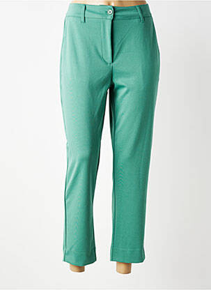 Pantalon slim stretch taille normale vert SOAKED IN LUXURY femme