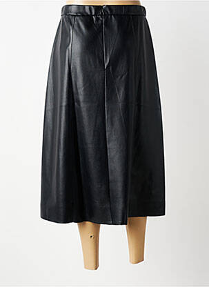 Jupe longue fermeture zippée au dos noir CREAM femme