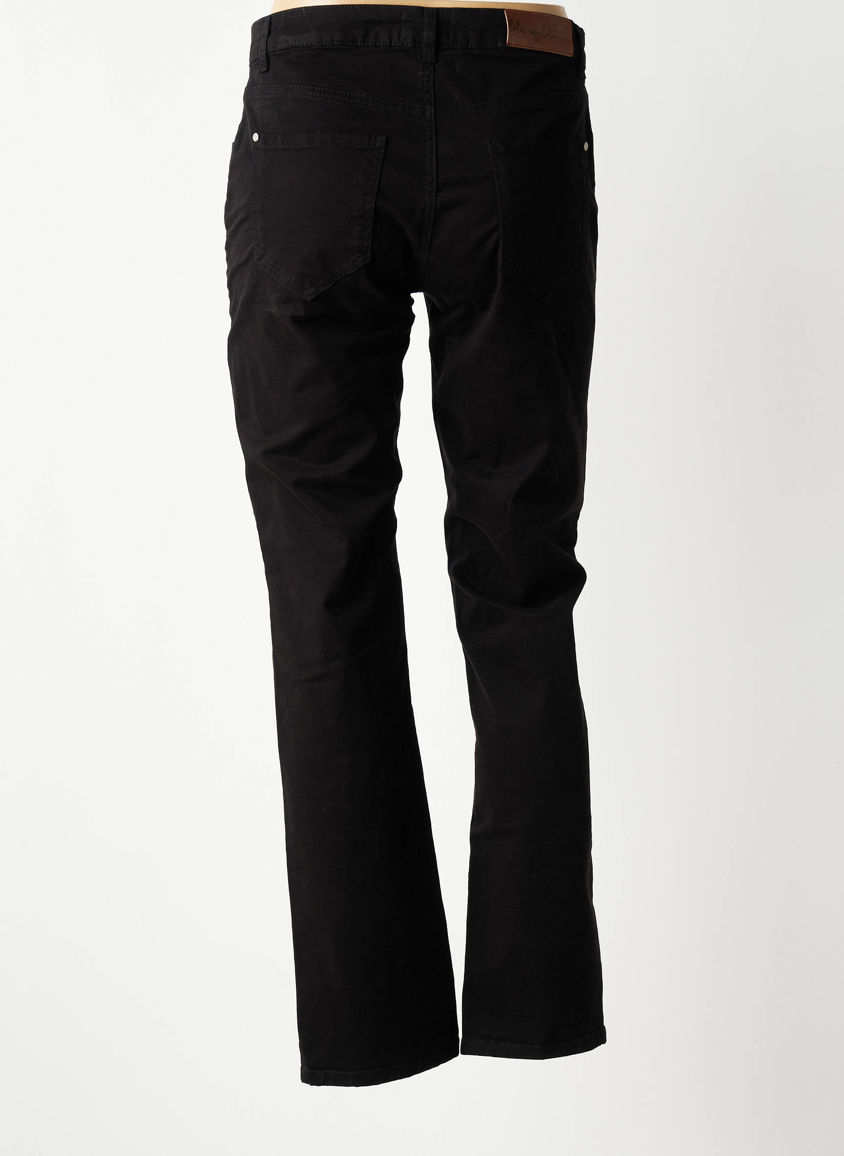 Jeans coupe droite stretch taille normale noir LOLA ESPELETA femme
