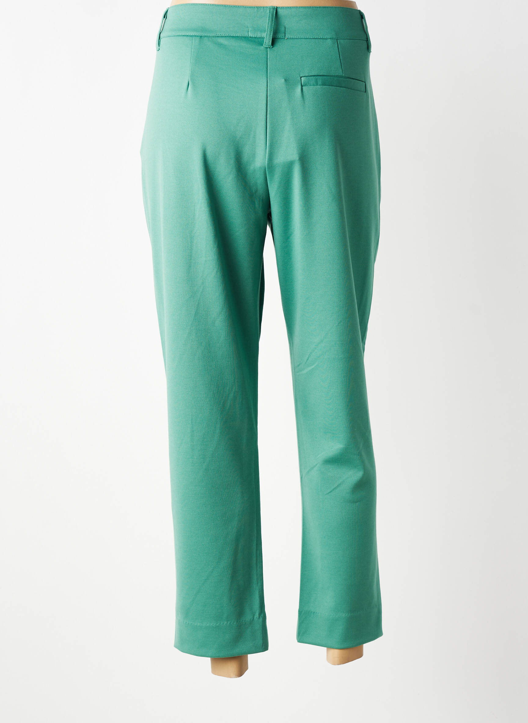 Pantalon slim stretch taille normale vert SOAKED IN LUXURY femme