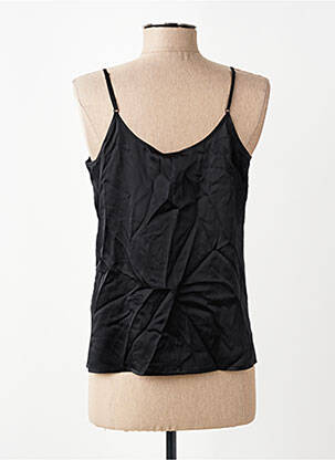 Top/caraco tissage satiné noir OSCALITO femme