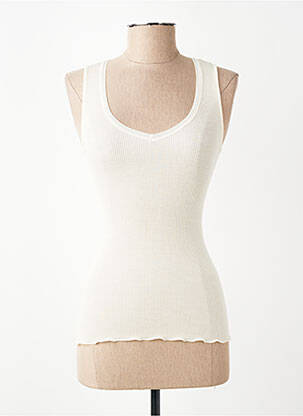 Top/caraco stretch beige VITTORIA femme
