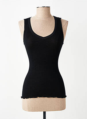 Top/caraco stretch noir VITTORIA femme