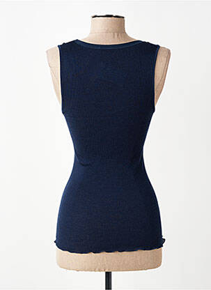 Top/caraco stretch bleu VITTORIA femme