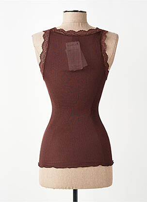 Top/caraco stretch marron OSCALITO femme