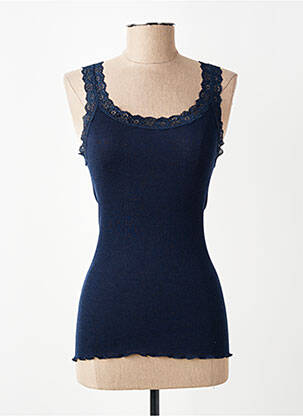 Top/caraco stretch bleu VITTORIA femme