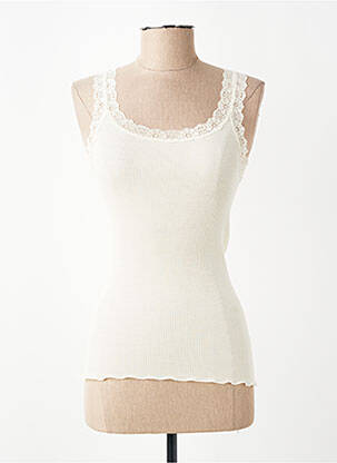 Top/caraco stretch blanc VITTORIA femme