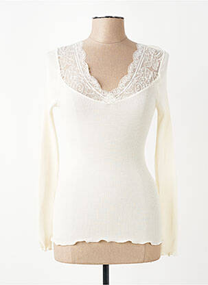 Top/caraco stretch blanc OSCALITO femme