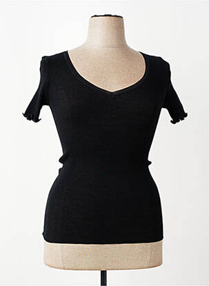 Top/caraco stretch noir VITTORIA femme