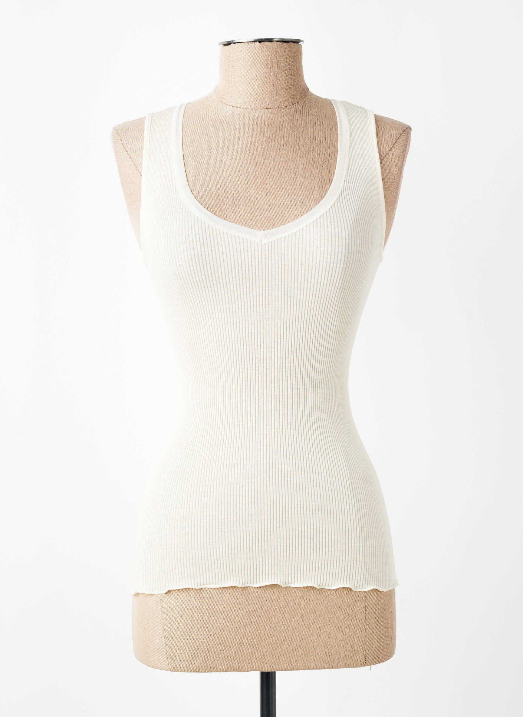 Top/caraco stretch beige VITTORIA femme