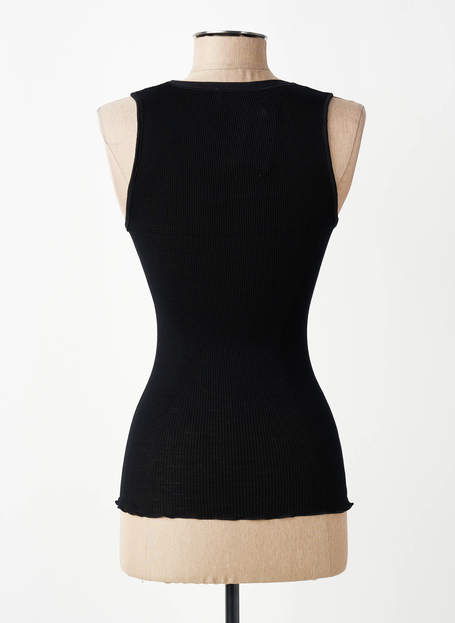 Top/caraco stretch noir VITTORIA femme