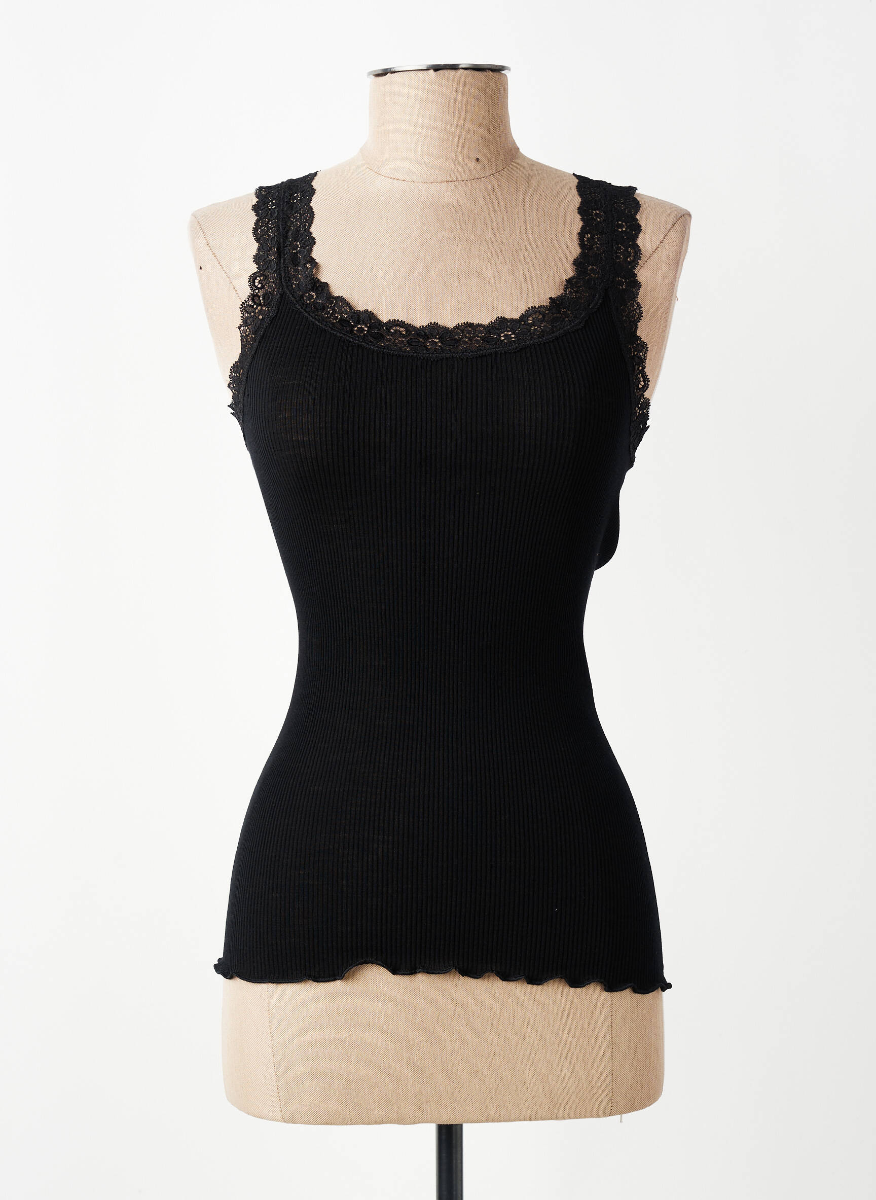 Top/caraco stretch noir VITTORIA femme