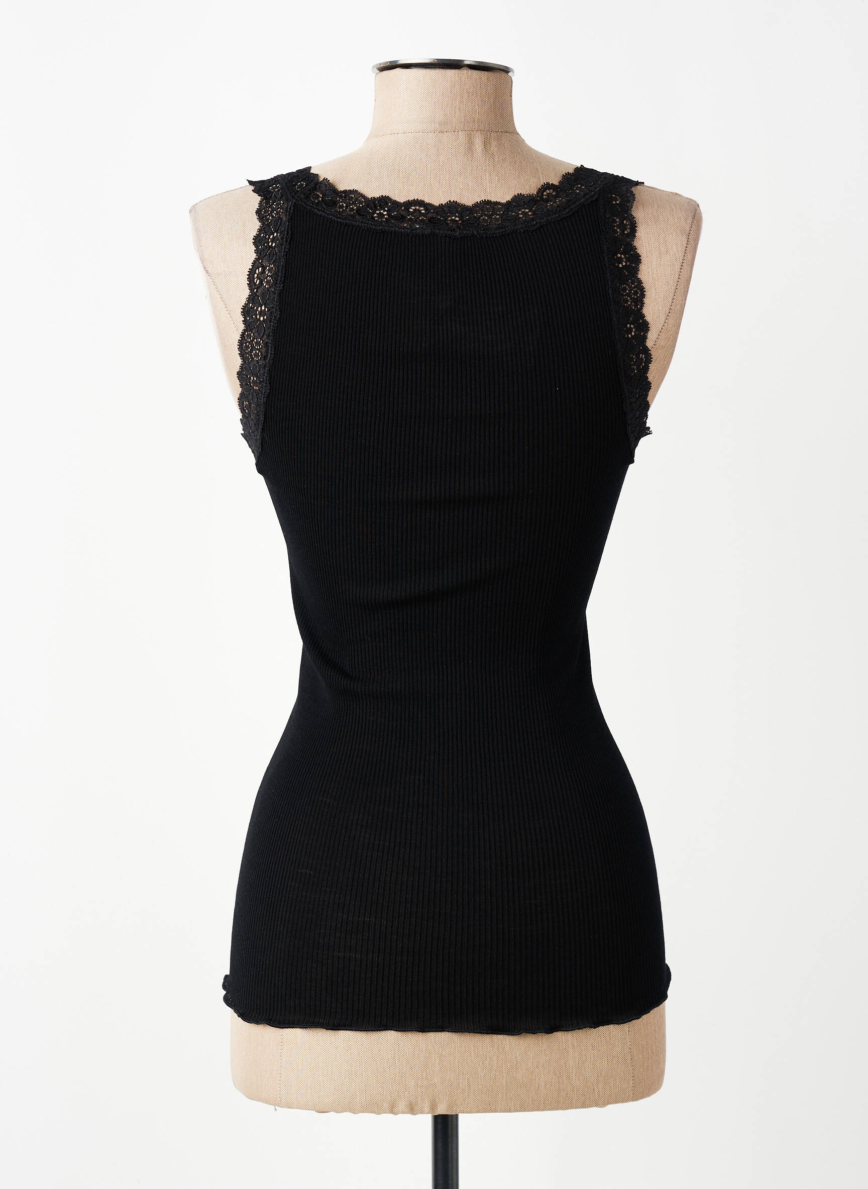 Top/caraco stretch noir VITTORIA femme
