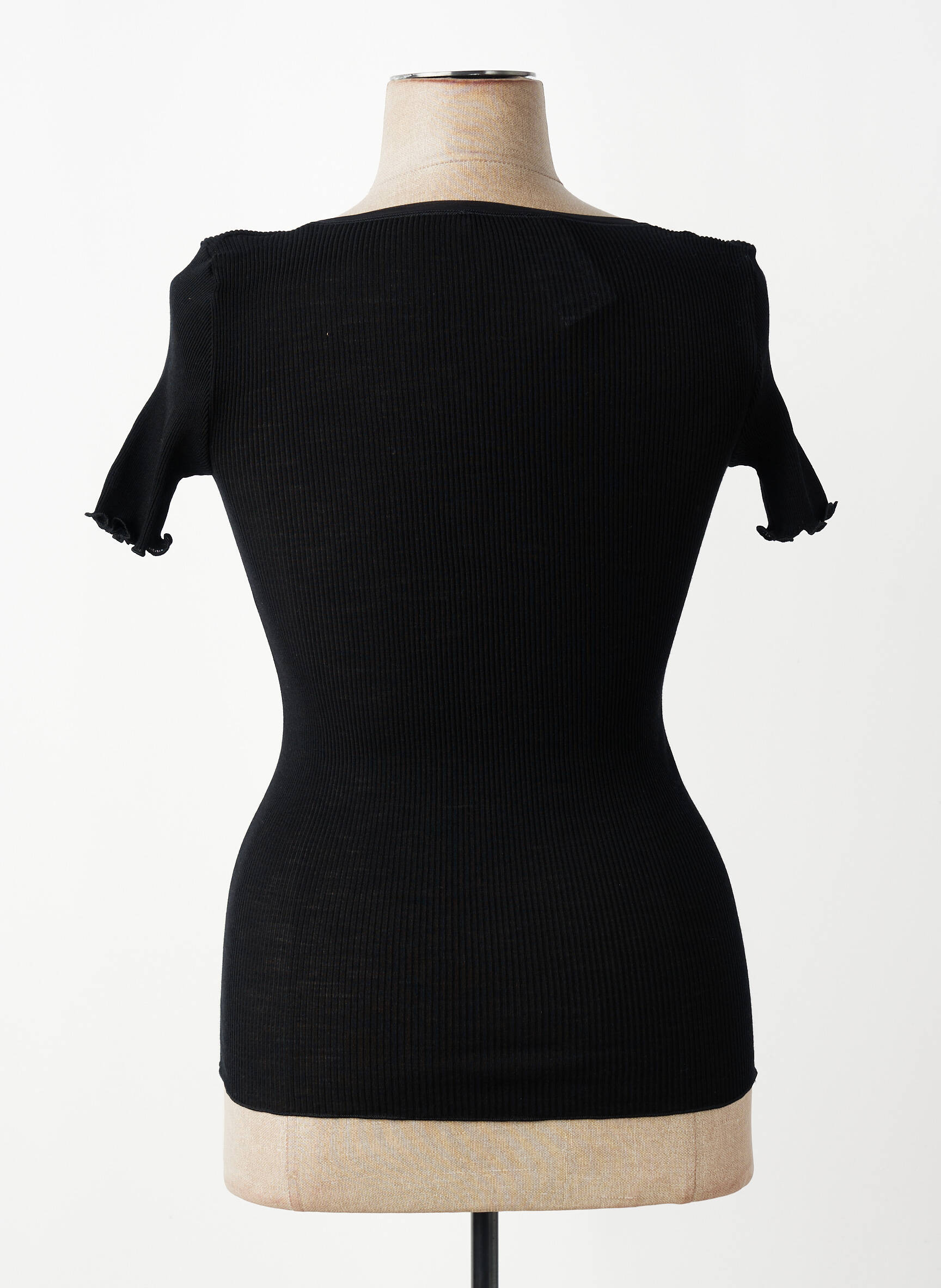 Top/caraco stretch noir VITTORIA femme