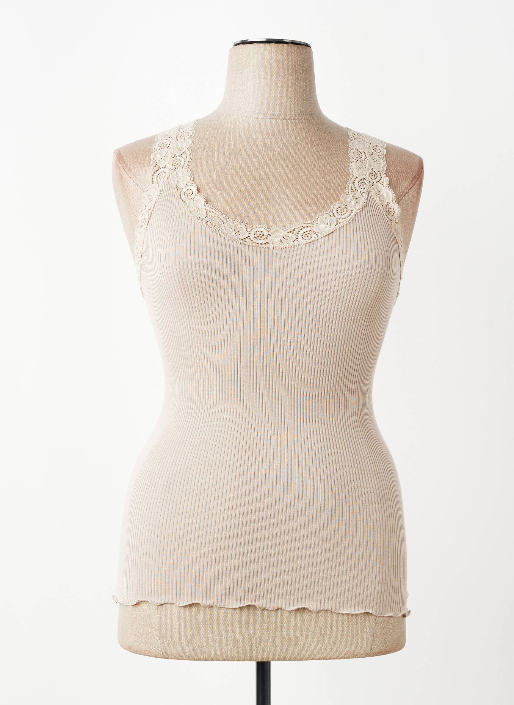 Top/caraco stretch beige OSCALITO femme
