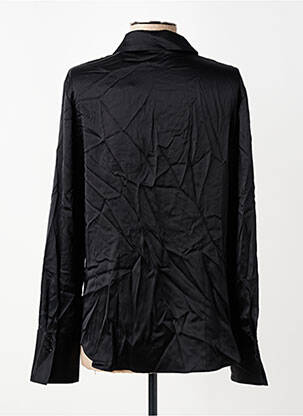 Chemisier coupe fluide manches longues noir HERZEN'S ANGELEGENHEIT femme