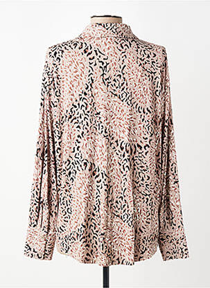 Chemisier coupe cintrée manches longues rose CHARLOTTE SPARRE femme