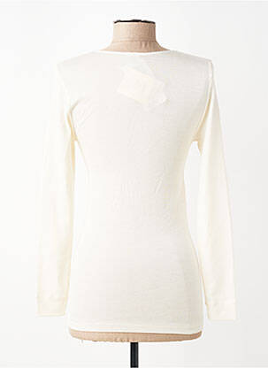 Top/caraco tissage jersey beige OSCALITO femme